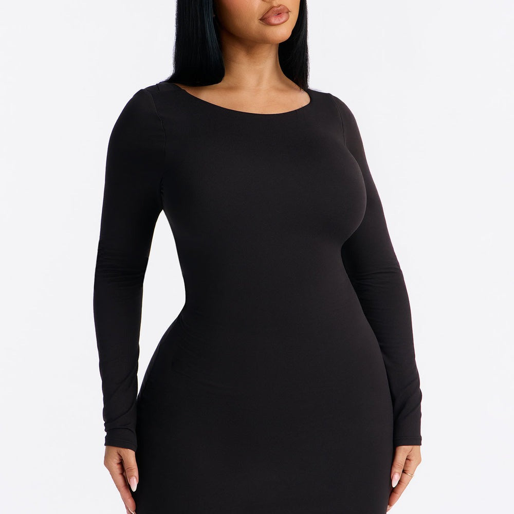 Alicia Backless Mini Dress