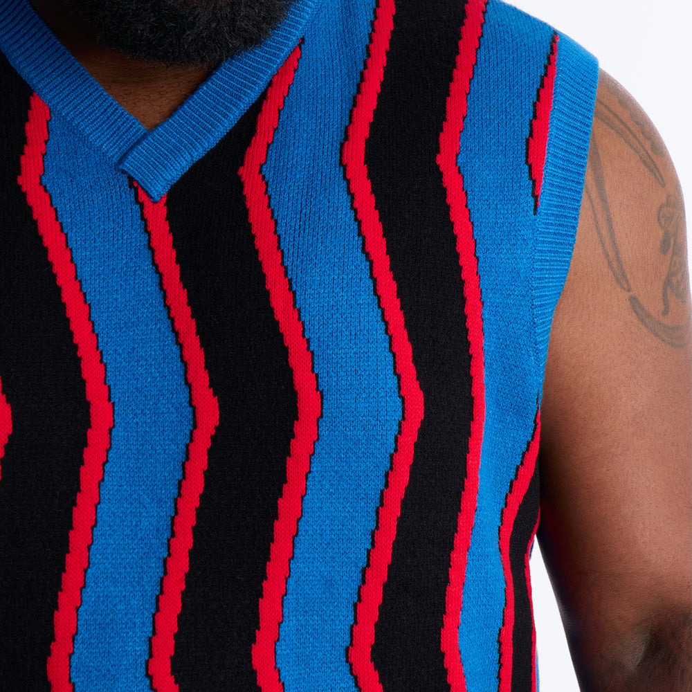 After Midnight Flame Sweater Vest