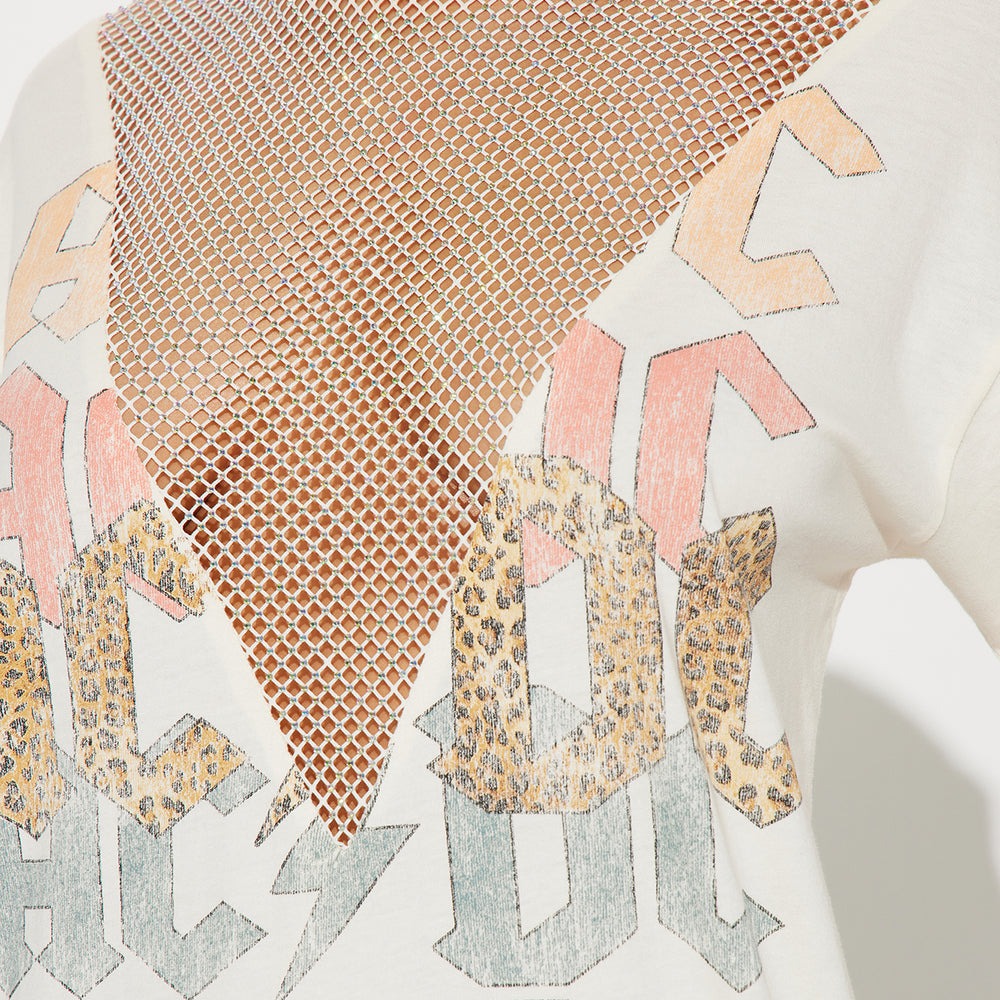 ACDC On Repeat Rhinestone Tee