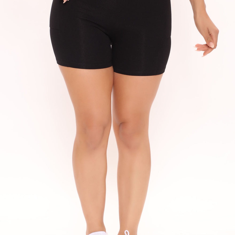 Abbey High Rise Biker Short