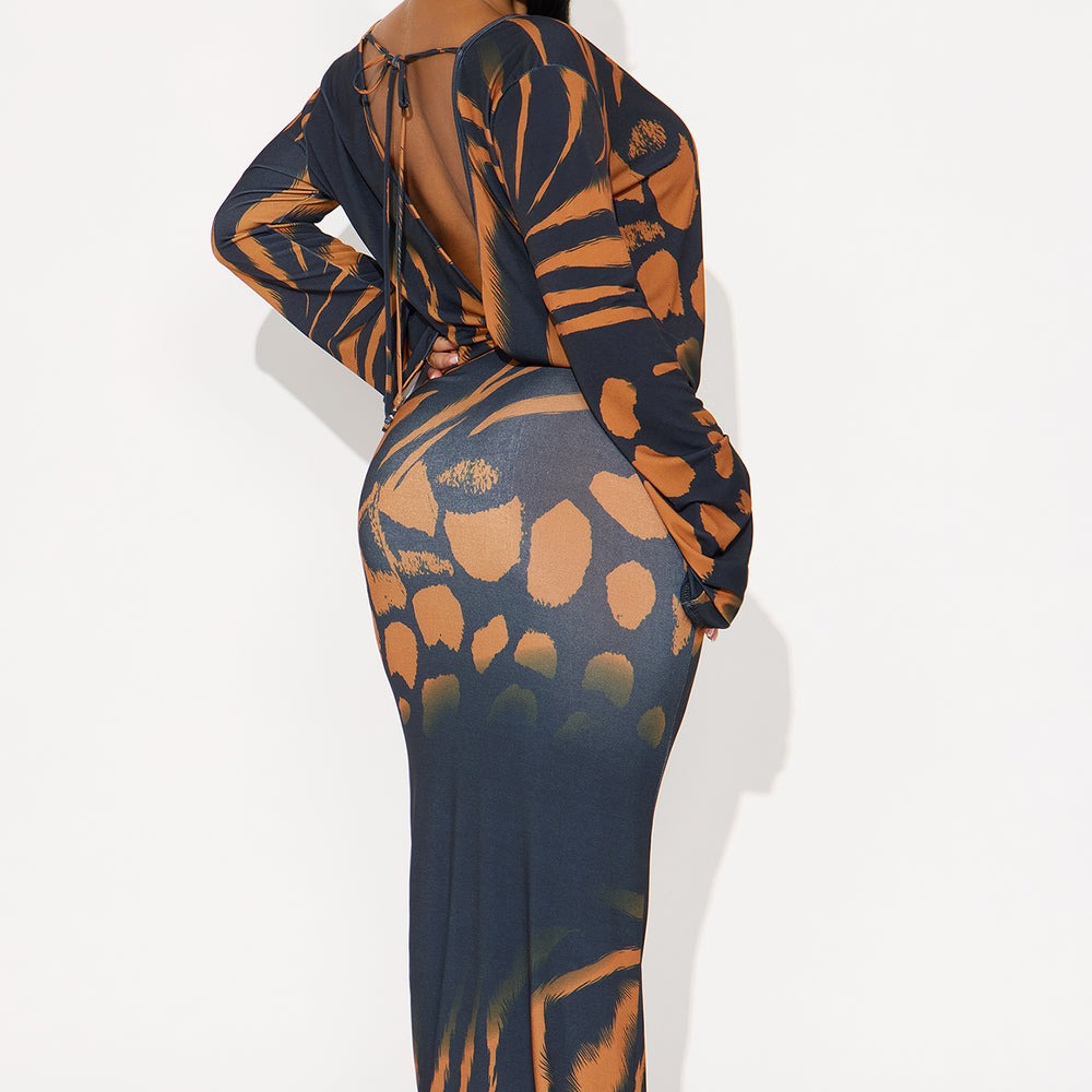 After Hours Backless Maxi Dress