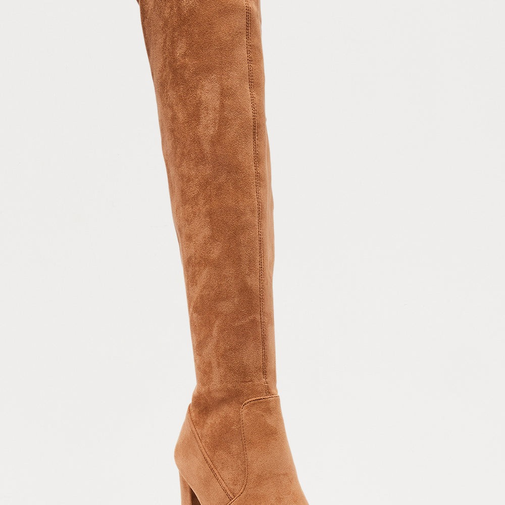 Adith Faux Suede Boots