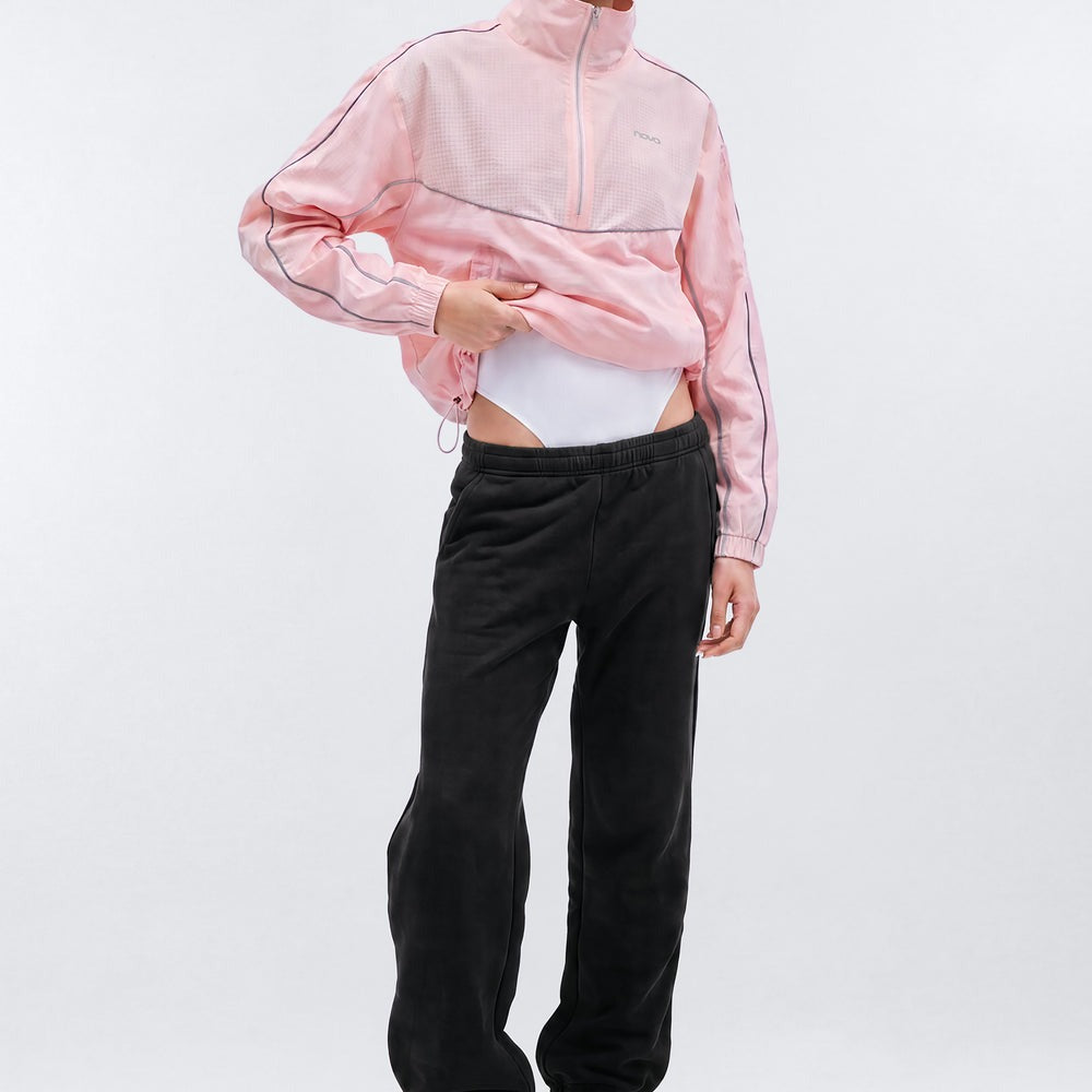 Active RipStop Quarter Zip Running Jacket