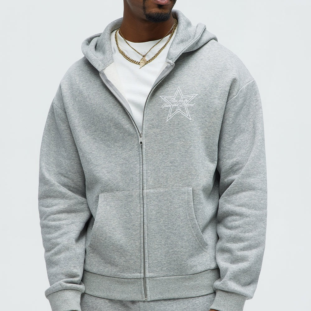Aim For The Stars Zip Hoodie
