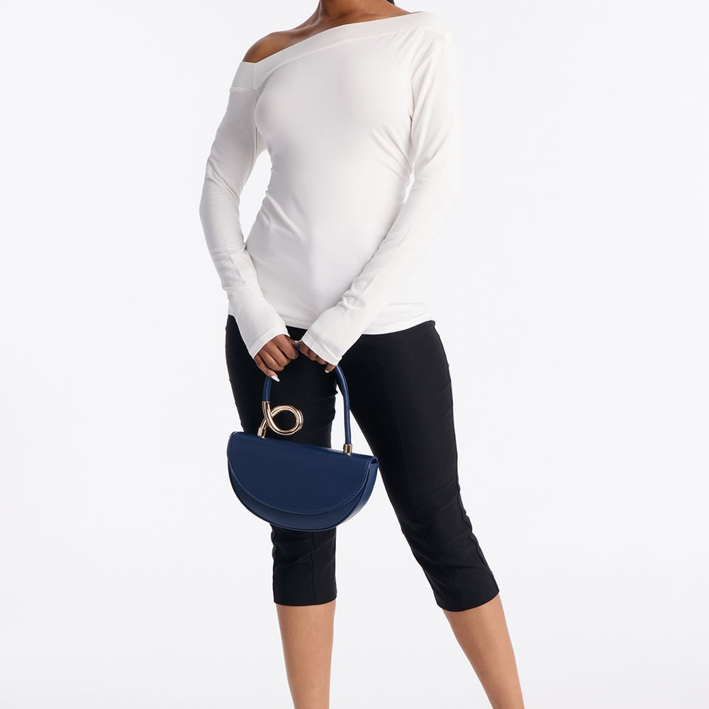 Abbie Asymmetrical Long Sleeve Top