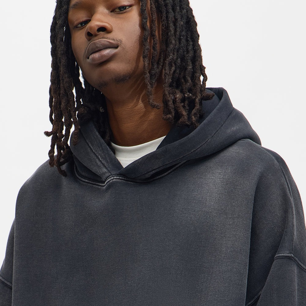 Acid Wash Oversized Heavyweight Hoodie