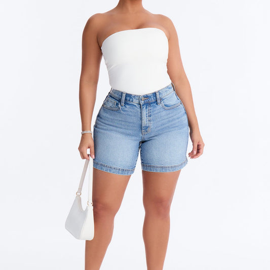 90s Strut Denim Shorts