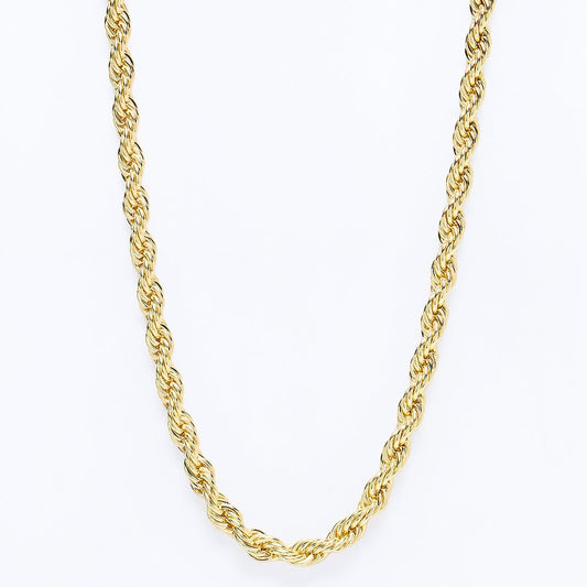 22â3 Rope Chain 7 MM Necklace