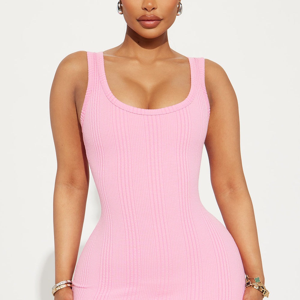 Alana Textured Midi Dress