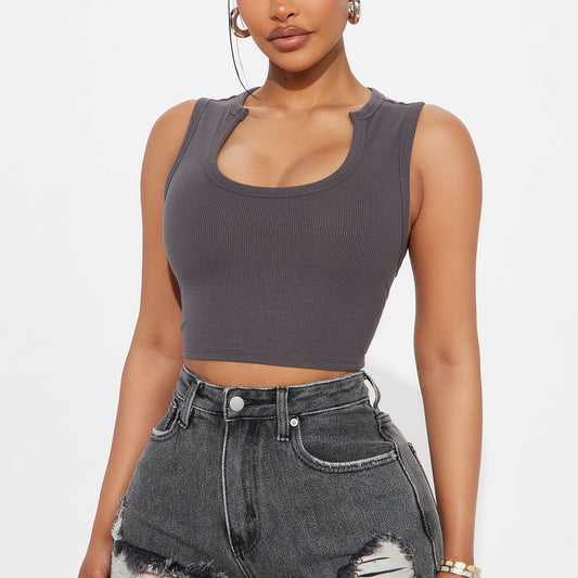 Alexis Ribbed Sleeveless Tank Top