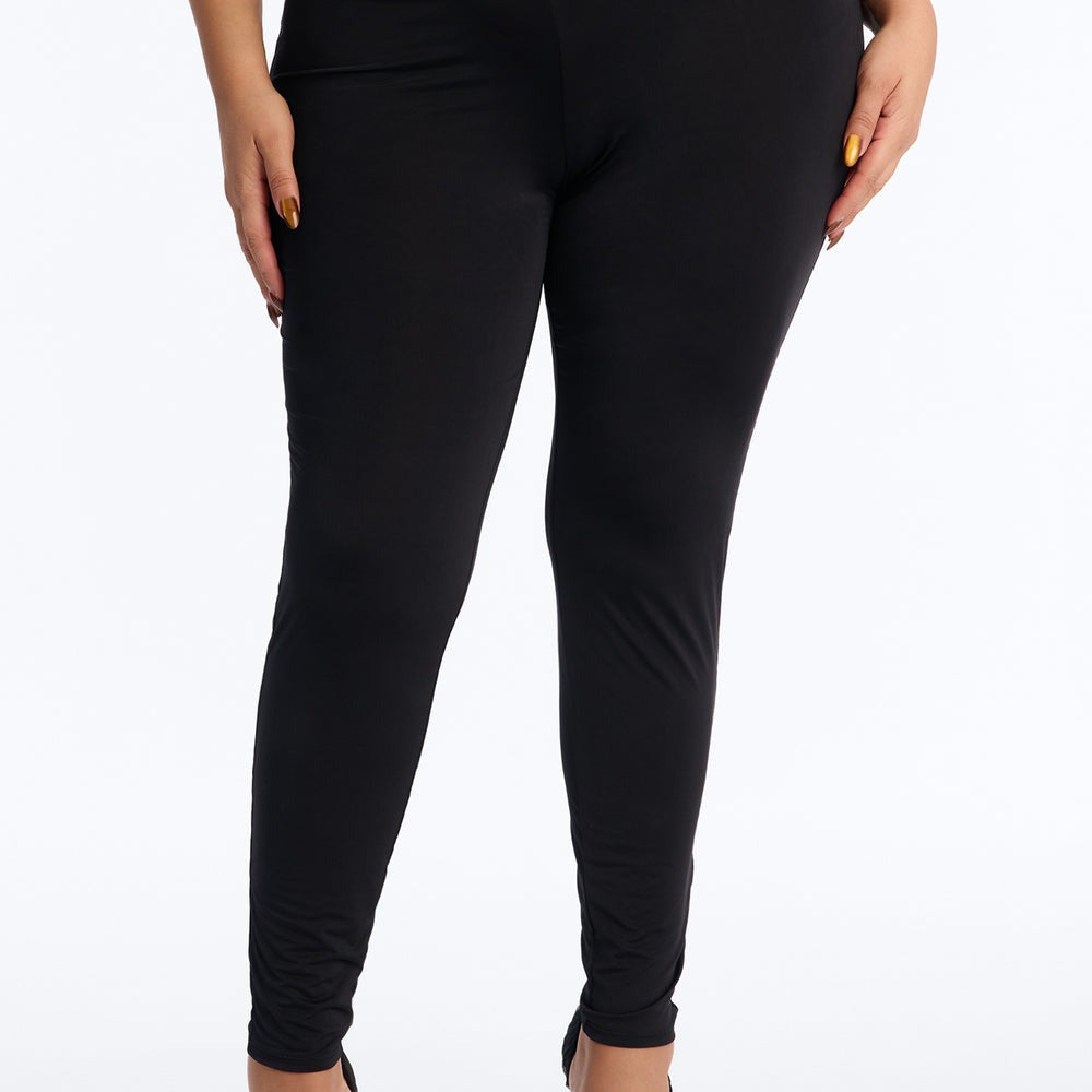 Adalynn High Waisted Lace Trim Legging 29â3