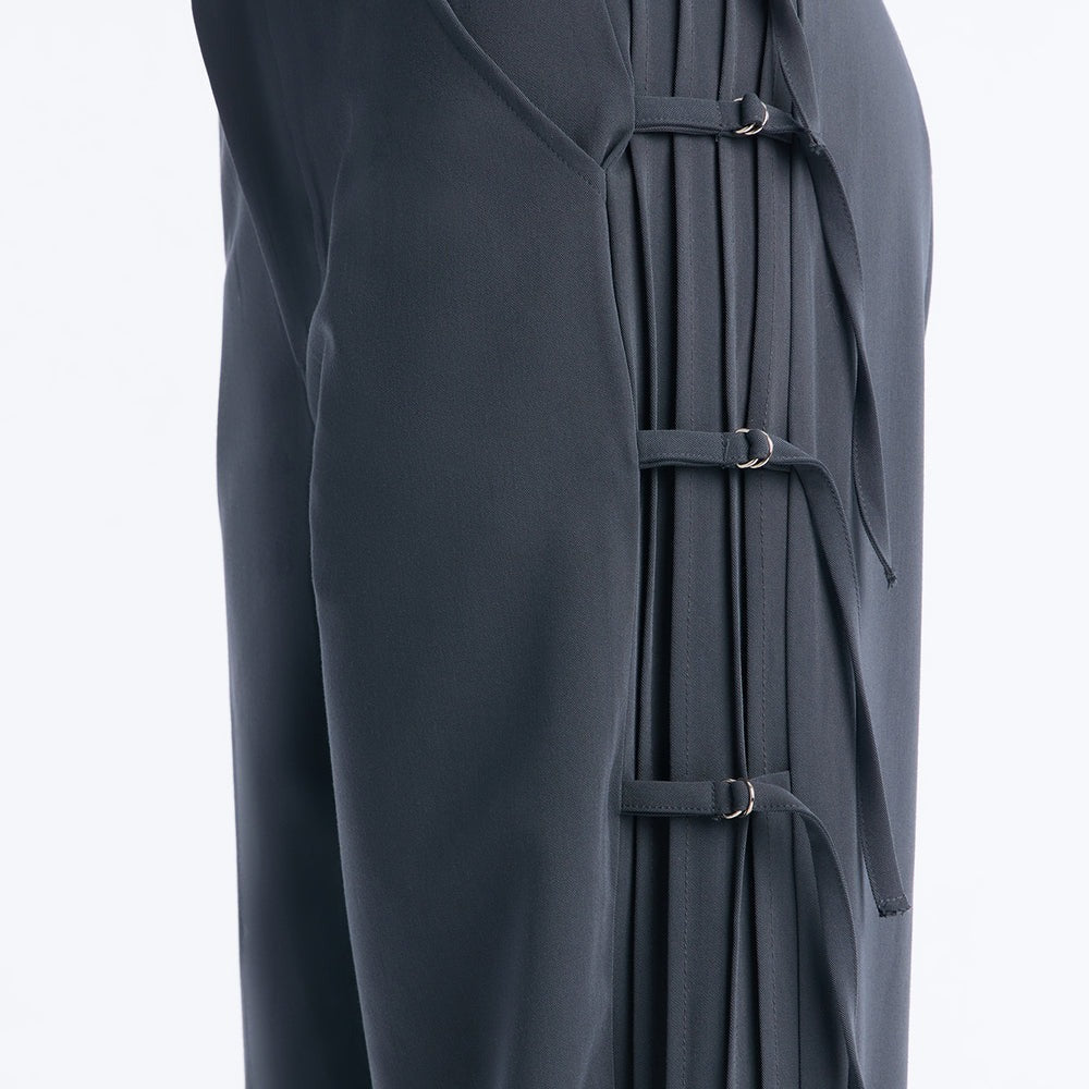 Alessandra Trouser Side Tab Detail Pant 33â3