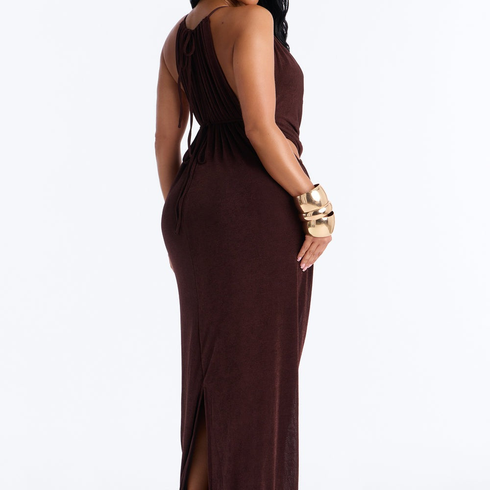 Alena Draped Maxi Dress