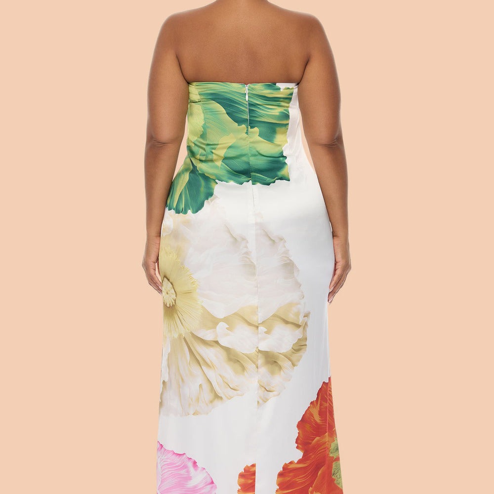 Alana Satin Maxi Dress