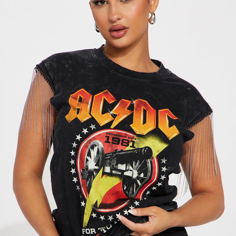 ACDC Fringe Graphic Tee