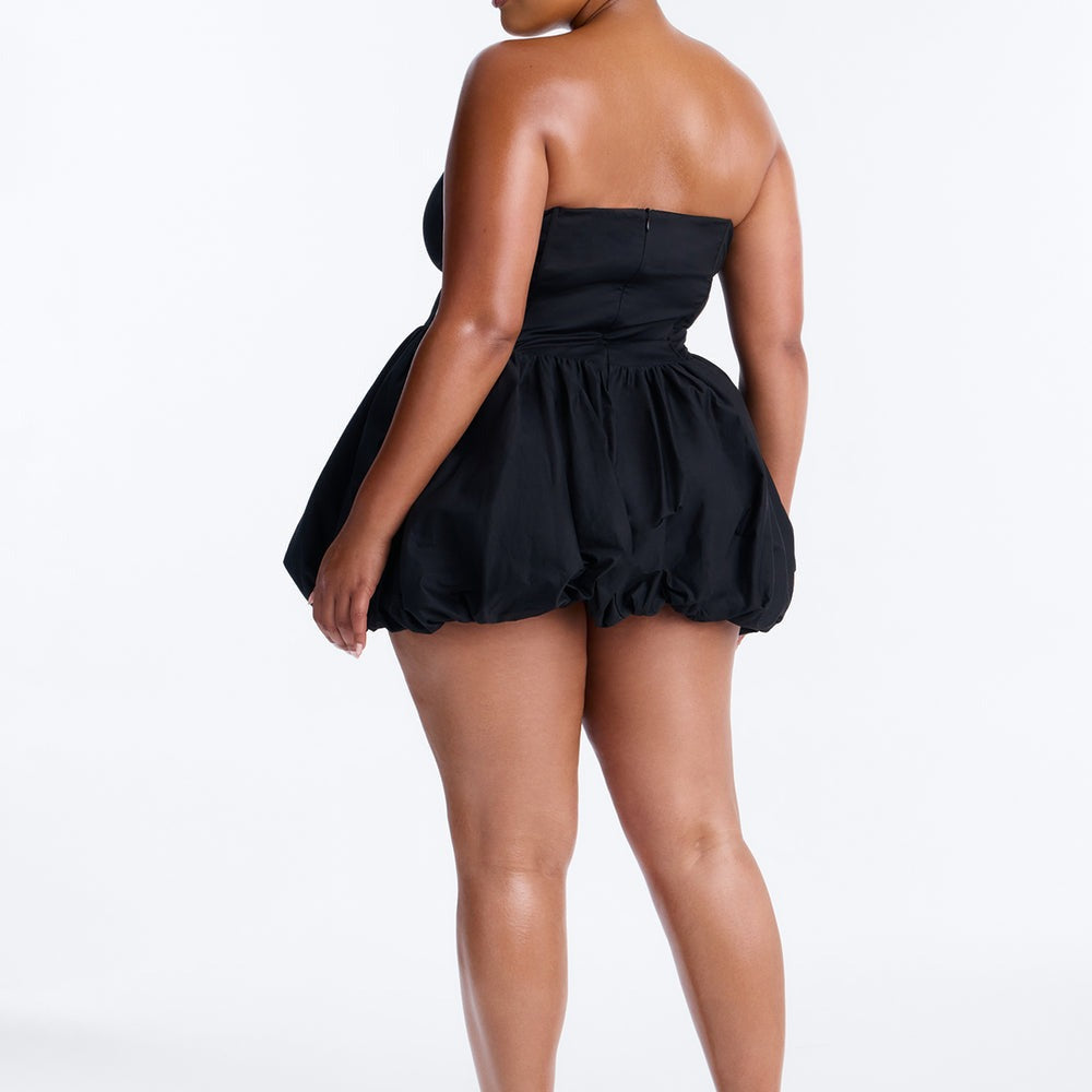 A Night in Paris Bubble Mini Dress