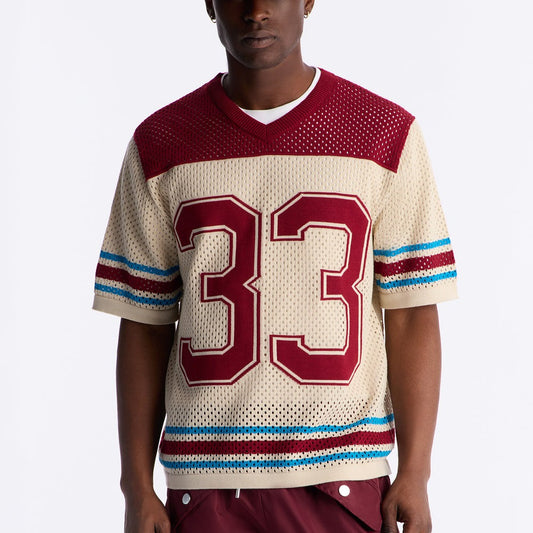 33 Striped Short Sleeve Jersey