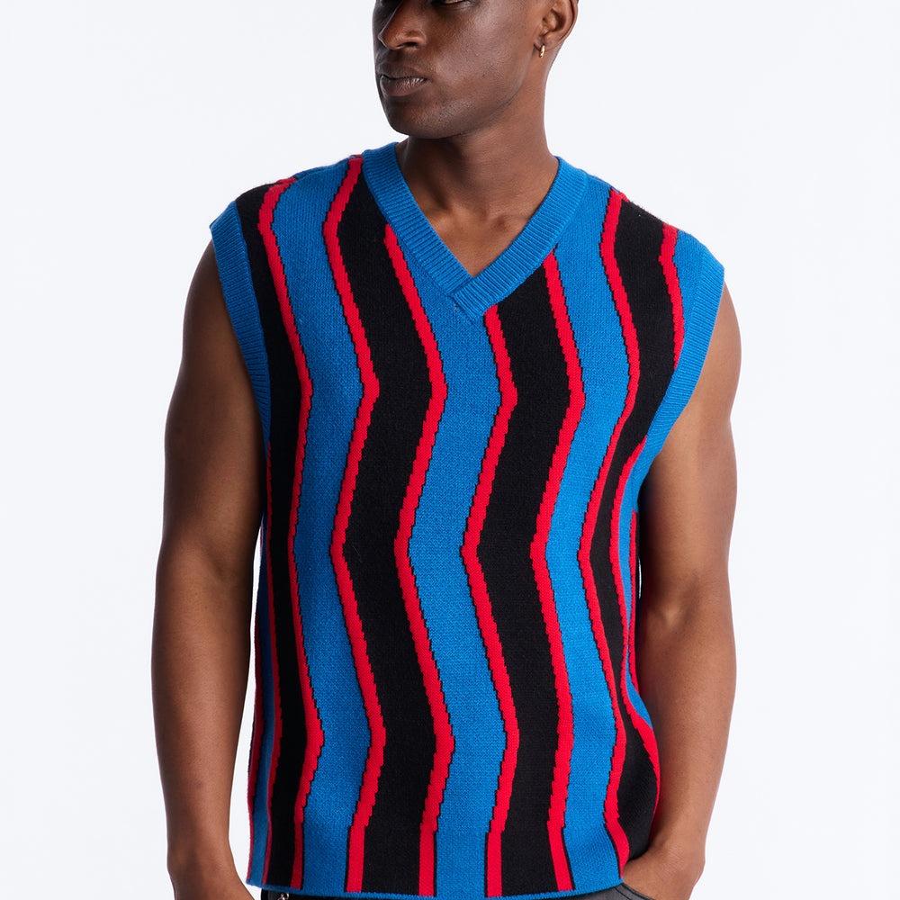 After Midnight Flame Sweater Vest