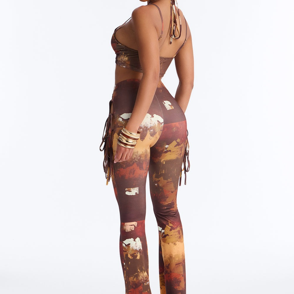 Adaline Halter Pant Set